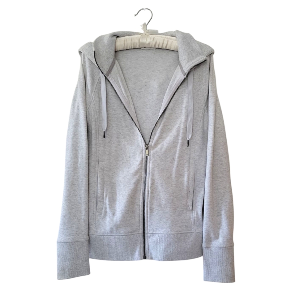 Womens Fitted Full Zip Hoodie Size Small